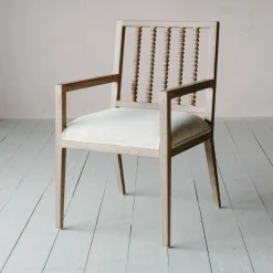 Graham & Green Armchairs<Abacus Linen Armchair