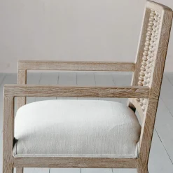 Graham & Green Armchairs<Abacus Linen Armchair