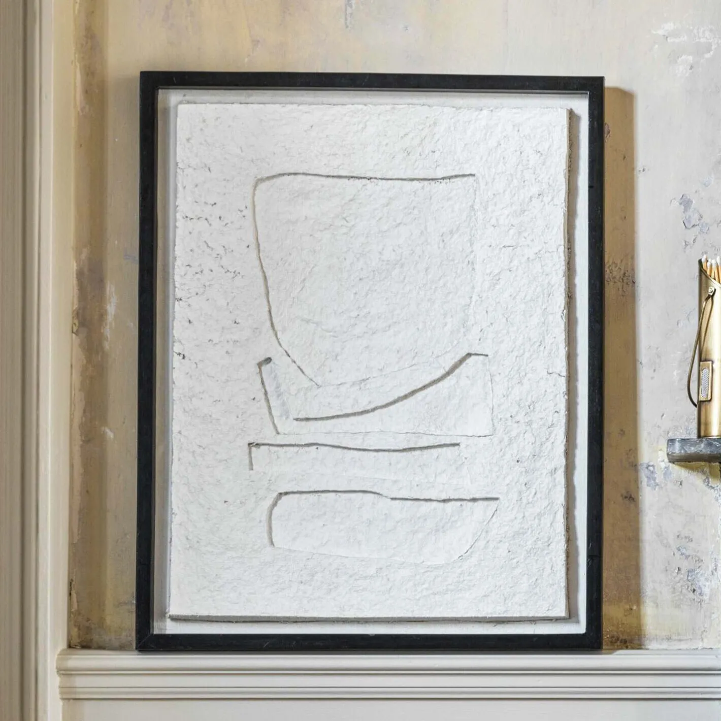 Graham & Green Prints & Wall Art<Abstract Cuboid Papier Mache Art