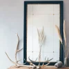Graham & Green Overmantle Mirrors|Rectangular Mirrors<Alexander Black and Gold Rustic Portrait Mirror