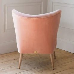 Graham & Green Cocktail Chairs<Alpana Rose Velvet Cocktail Chair