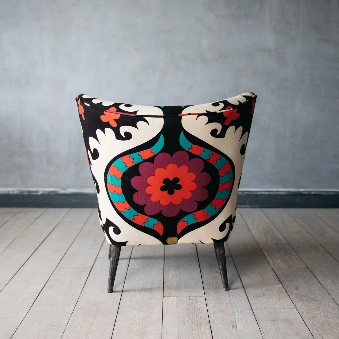 Graham & Green Cocktail Chairs<Alpana Suzani Patterned Cocktail Chair