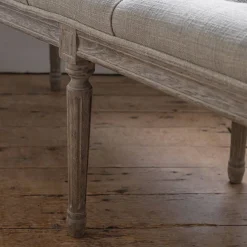 Graham & Green Benches & Ottomans|Ottomans & Benches<Amalie Linen Bench