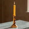 Graham & Green Candle Holders & Candles<Amber Glass Candle Holder