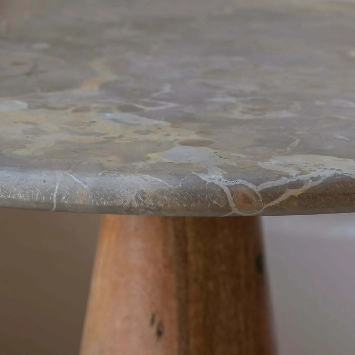 Graham & Green Side Tables<Anderson Marble and Mango Wood Side Table