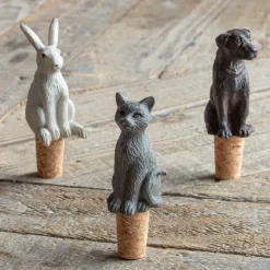 Graham & Green Barware<Animal Cork Bottle Stoppers