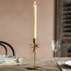 Graham & Green Candle Holders & Candles<Antique Brass Tall Candle Holder