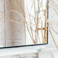 Graham & Green Overmantle Mirrors|Wall Mirrors<Antiqued Squares Wall Mirror