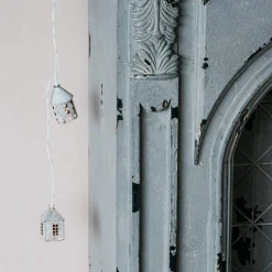 Graham & Green String Lights<Antiqued Winter Village Garland