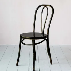 Graham & Green Dining Chairs<Antique Nickel Café Chair