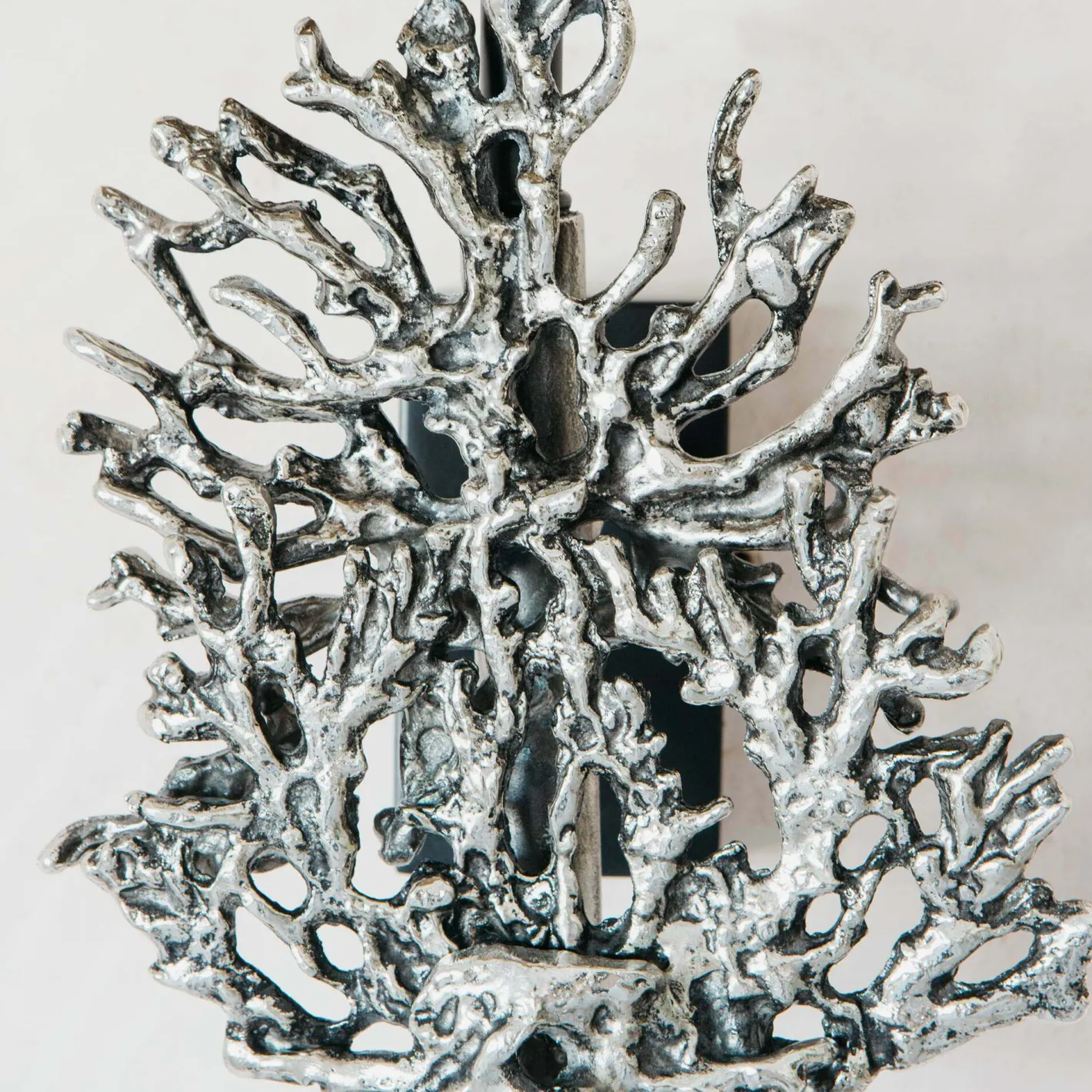 Graham & Green Wall Lights & Sconces<Antique Nickel Coral Wall Light
