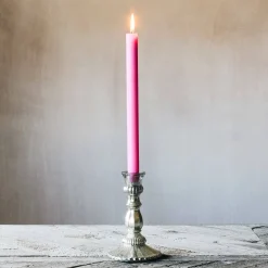 Graham & Green Candle Holders & Candles<Antique Silver Glass Candle Holder