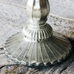 Graham & Green Candle Holders & Candles<Antique Silver Glass Candle Holder