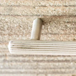 Graham & Green Knobs & Handles<Antique Silver Ridged Long Handle