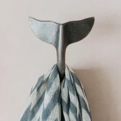 Graham & Green Bathroom Accessories|Coat Racks & Hooks<Antique Silver Whale Tail Hook