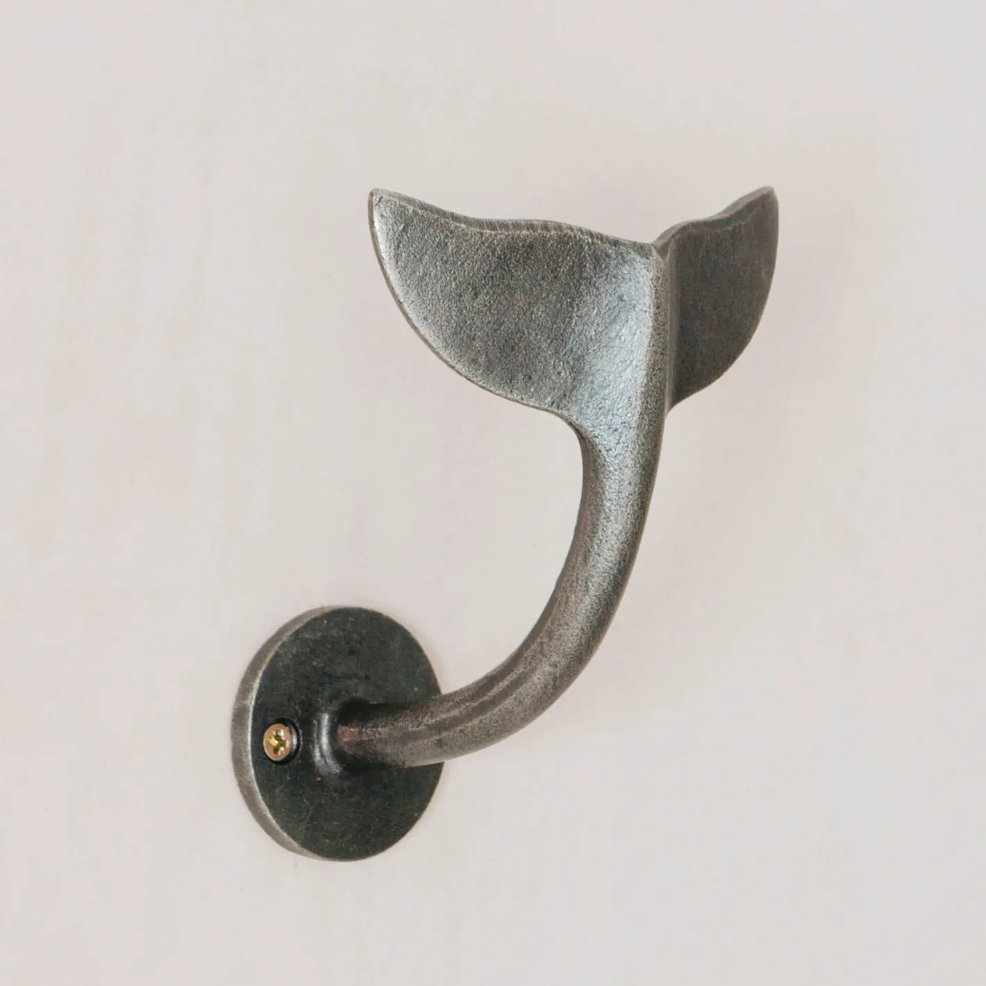 Graham & Green Bathroom Accessories|Coat Racks & Hooks<Antique Silver Whale Tail Hook