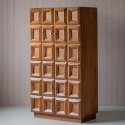Graham & Green Cabinets & Cupboards<Apsley Tile Four Door Tall Cabinet