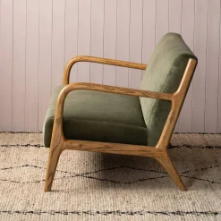 Graham & Green Ready To Go Sofas<Ashton Two Seater Moss Green Sofa