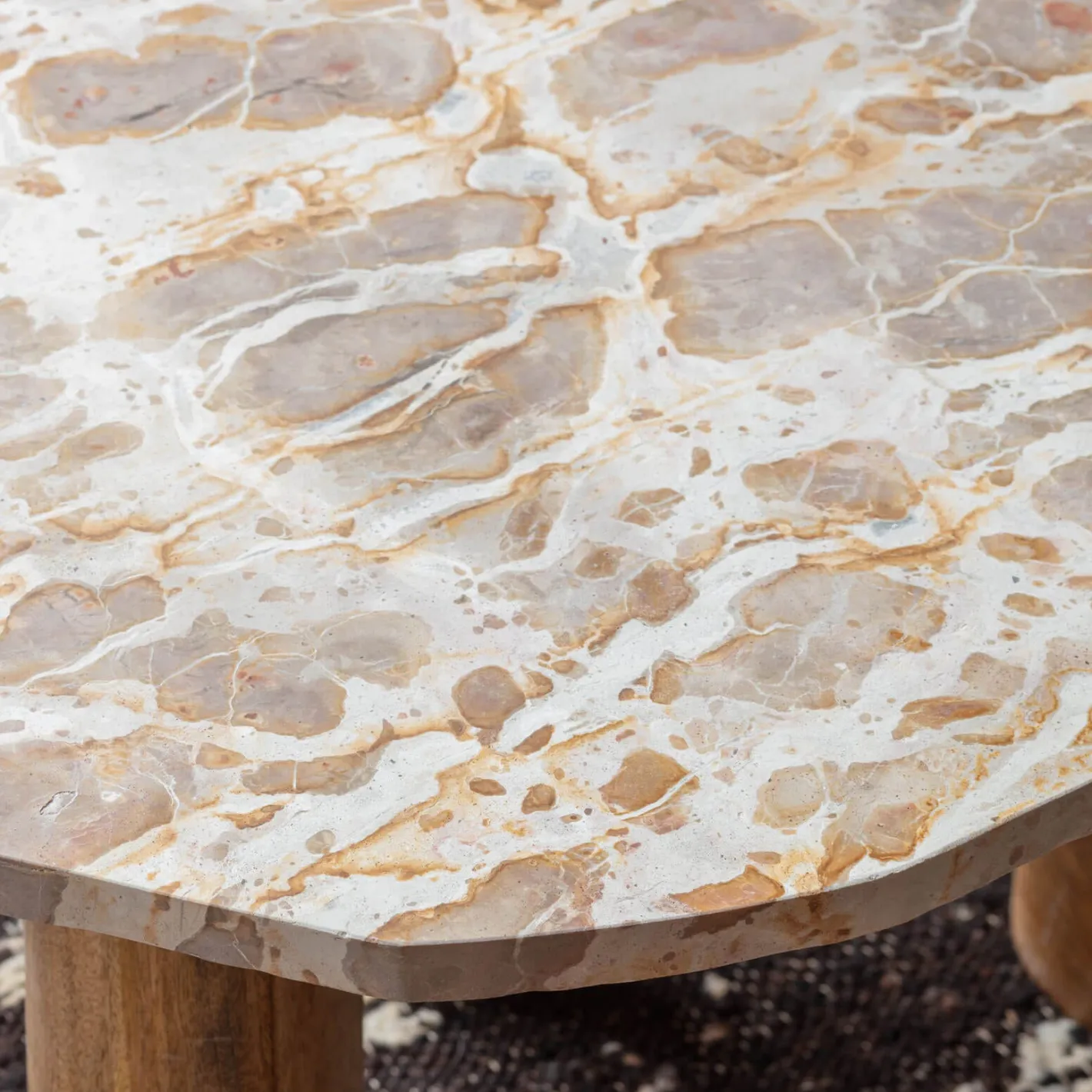 Graham & Green Side Tables<Atticus Brown Marble Side Table