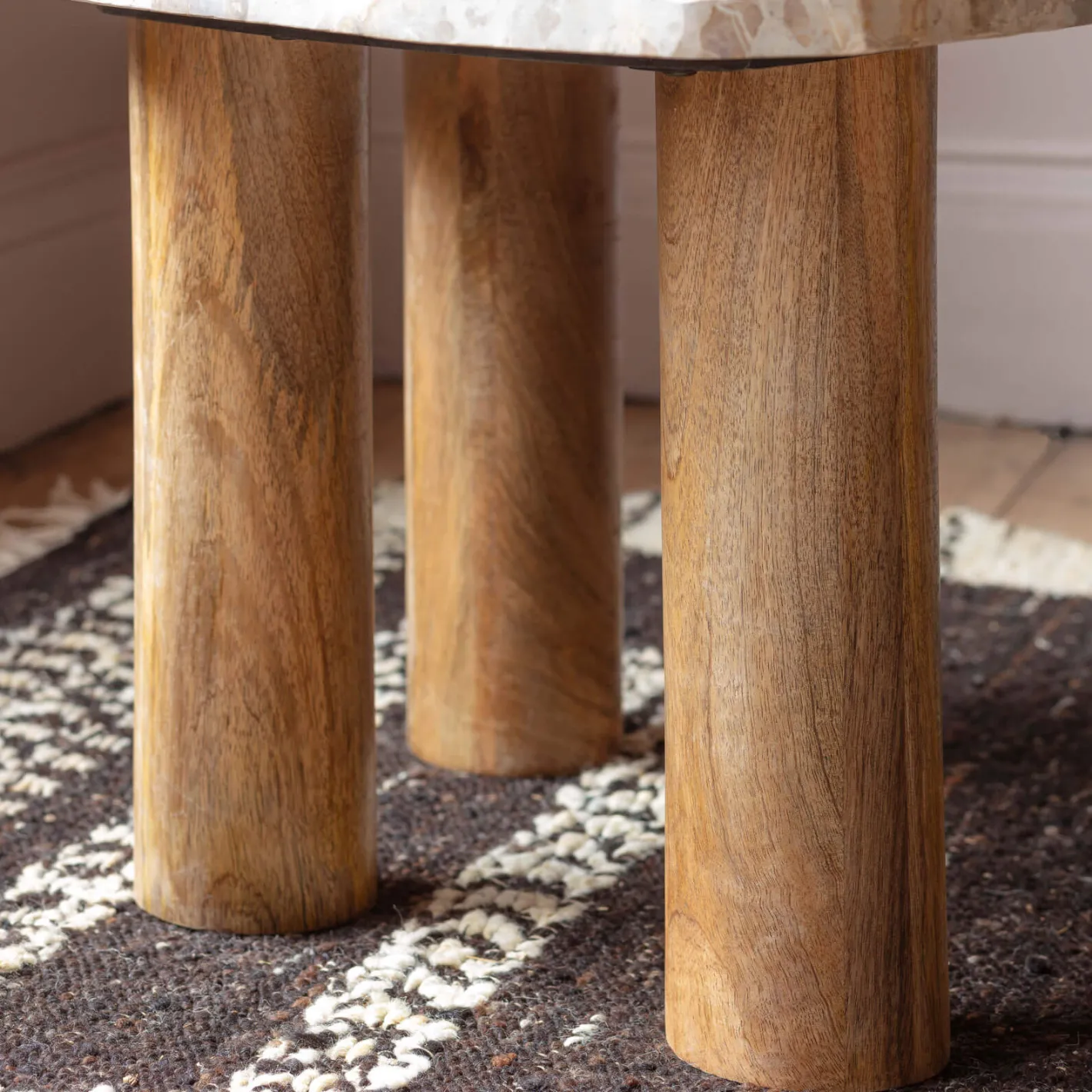 Graham & Green Side Tables<Atticus Brown Marble Side Table