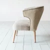 Graham & Green Armchairs<Audrey Silver Velvet Chair