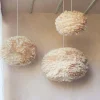 Graham & Green Ceiling Lights & Chandeliers<Aurora Brown Feather Pendant Shades