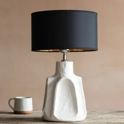 Graham & Green Table Lamps<Axl Cream Ceramic Table Lamp