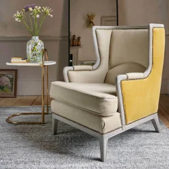 Graham & Green Side Tables<Axton White Marble Side Table