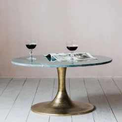 Graham & Green Coffee Tables<Ayla Green Marble Coffee Table