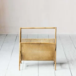Graham & Green Household Storage<Bamboo Effect Magazine Rack