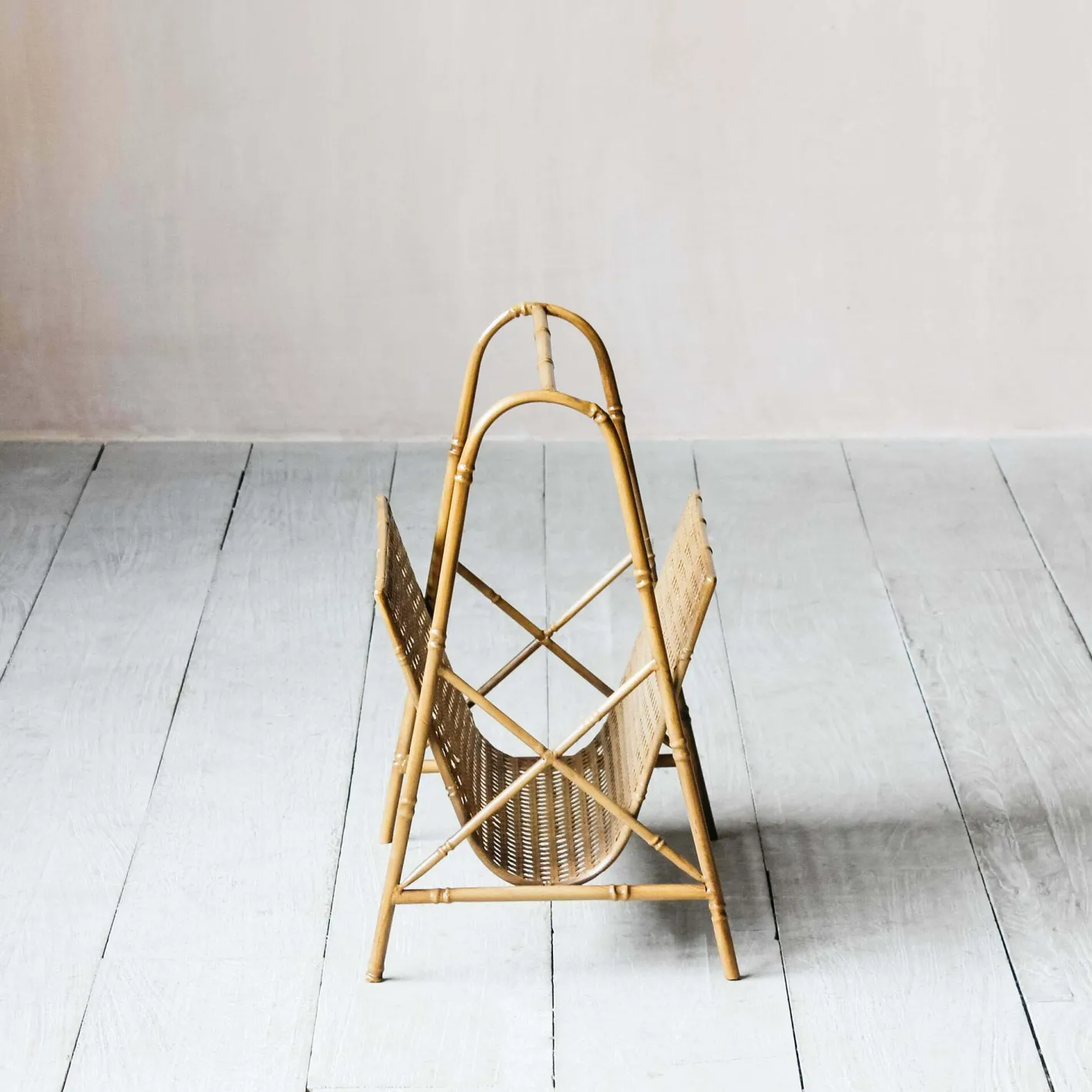 Graham & Green Household Storage<Bamboo Effect Magazine Rack