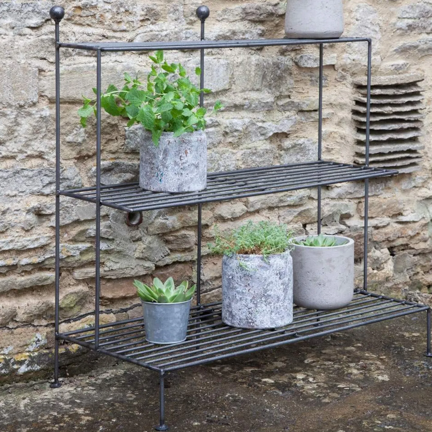 Graham & Green Plant Pots & Planters<Barrington Steel Plant Stand