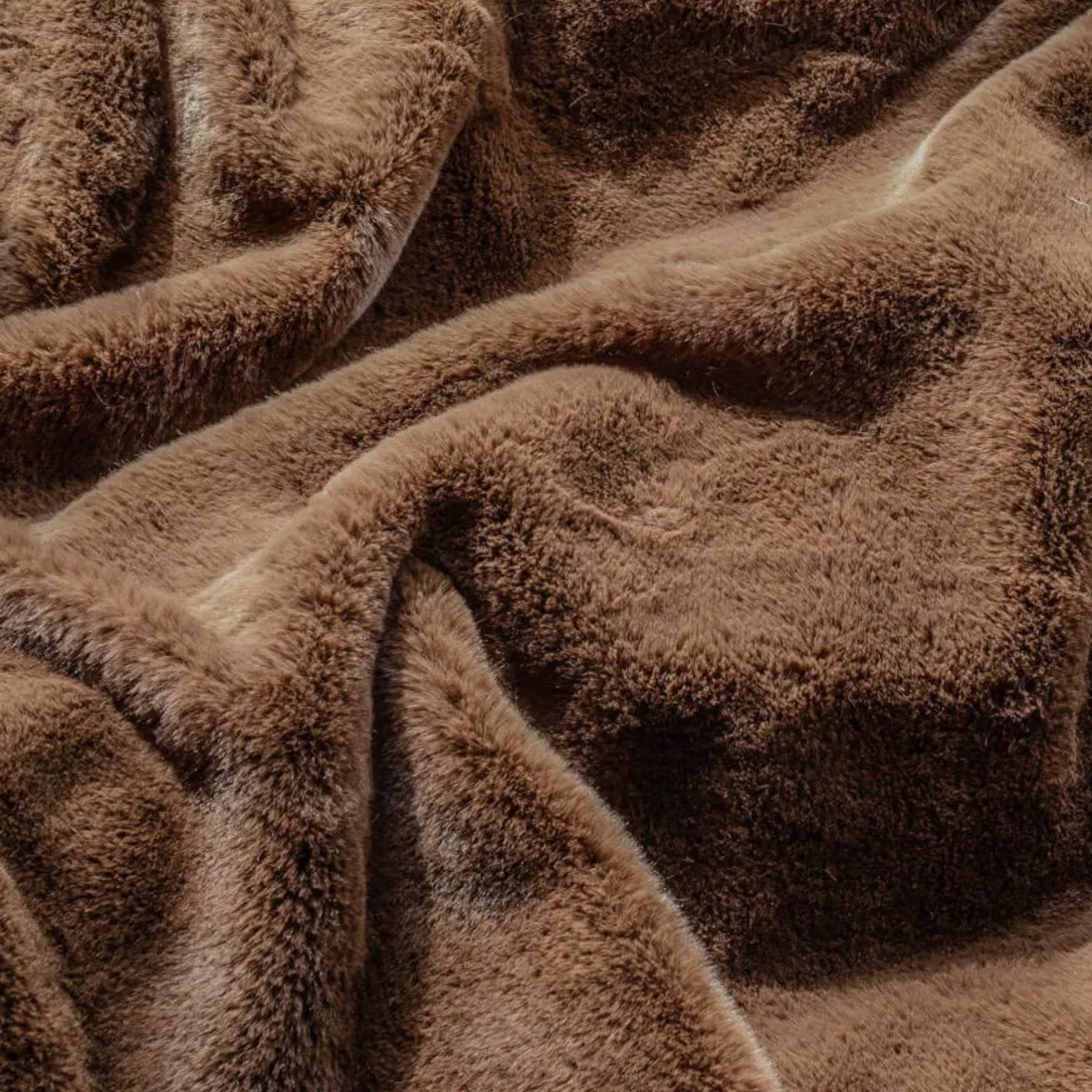 Graham & Green Sofa Throws|Throws & Blankets<Bear Brown Faux Fur Throw