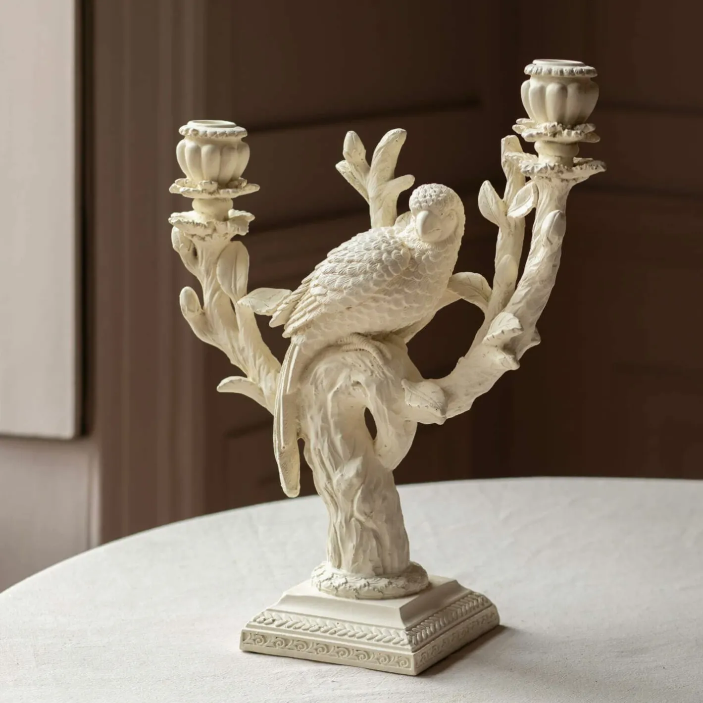 Graham & Green Candle Holders & Candles<Beatrix Bird Double Candle Holder