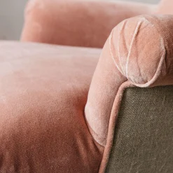 Graham & Green Armchairs<Bella Rose Velvet Armchair