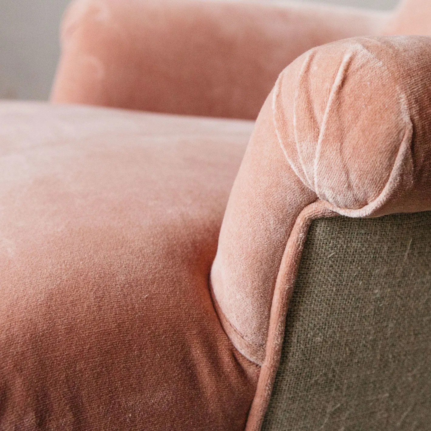 Graham & Green Armchairs<Bella Rose Velvet Armchair