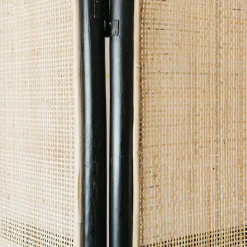 Graham & Green Room Dividers<Black and Natural Rattan Screen