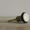 Graham & Green Knobs & Handles<Black And White Bone Knob
