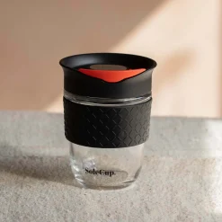 Graham & Green Outdoor Dining|Tableware<Black Glass Travel Mug