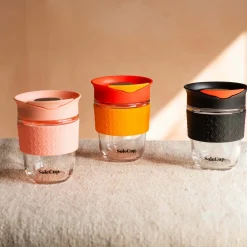 Graham & Green Outdoor Dining|Tableware<Black Glass Travel Mug