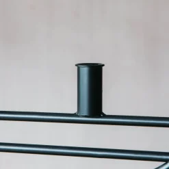 Graham & Green Candle Holders & Candles<Black Hoop Candle Holder