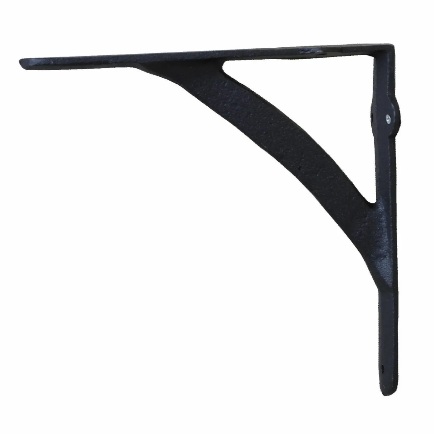 Graham & Green Shelves & Bookcases<Black Iron Shelf Bracket Large