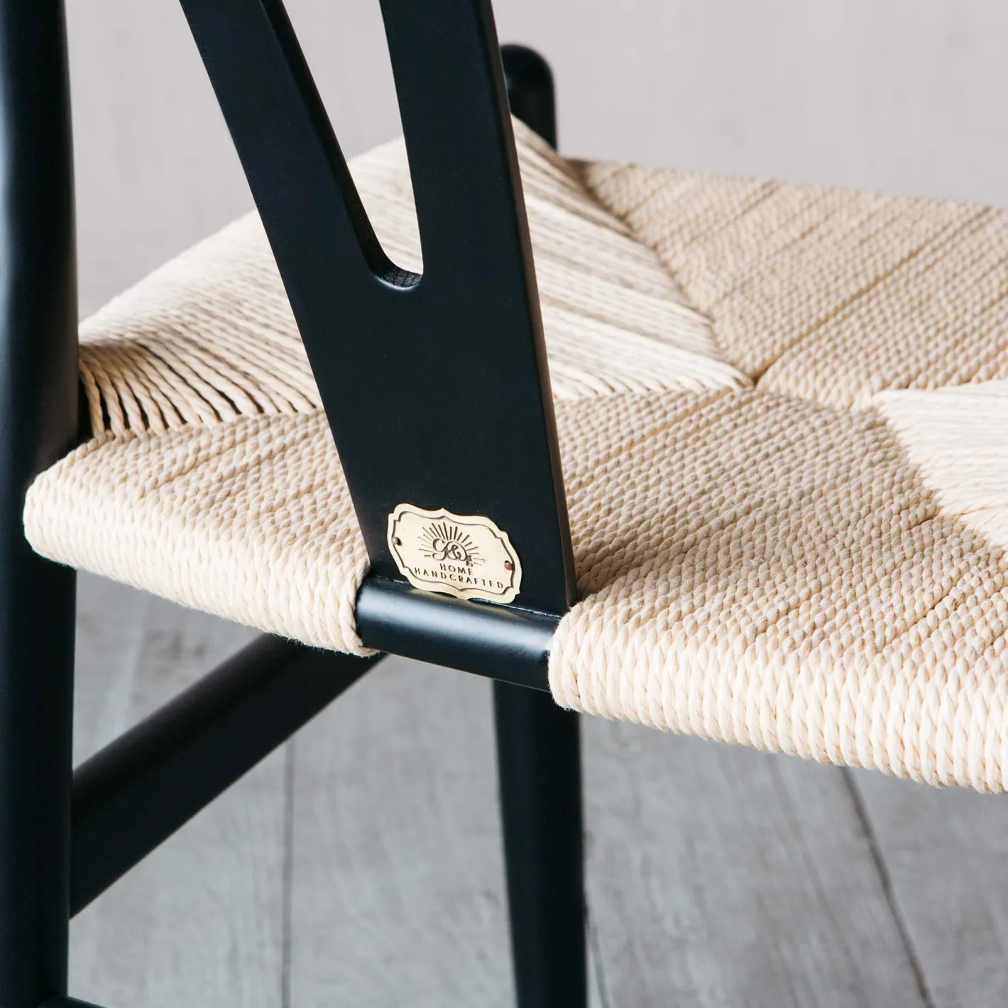 Graham & Green Dining Chairs<Black Rattan Emperor Chair