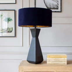 Graham & Green Table Lamps<Black Rodin Table Lamp