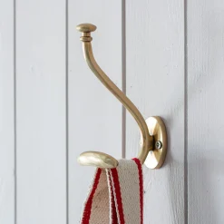 Graham & Green Coat Racks & Hooks<Blaise Antique Gold Single Wall Hook