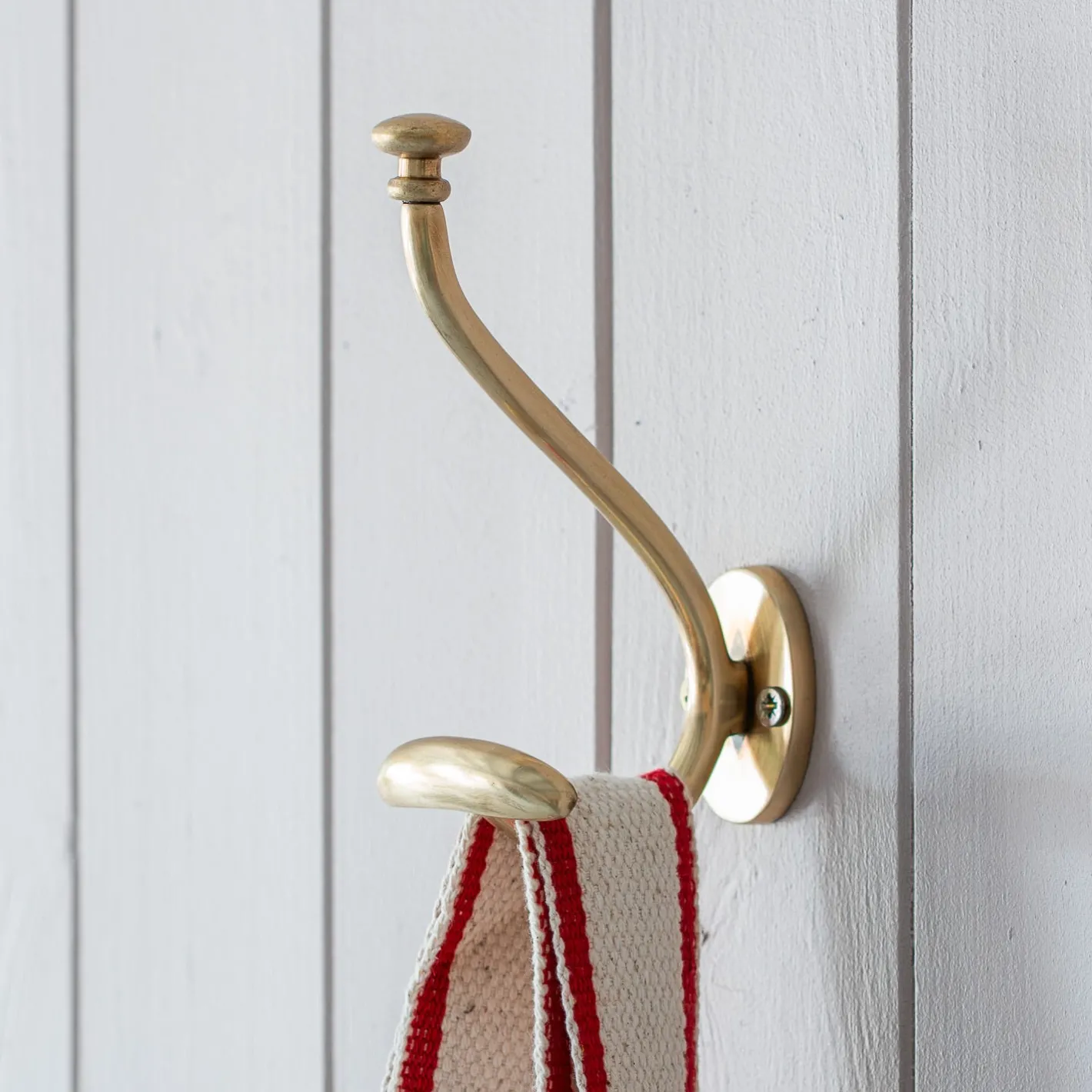 Graham & Green Coat Racks & Hooks<Blaise Antique Gold Single Wall Hook