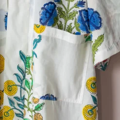 Graham & Green Loungewear<Bloom Floral Block Printed Dressing Gowns
