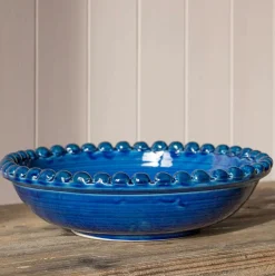 Graham & Green Outdoor Dining|Tableware<Blue Bobble Serving Bowl