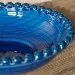 Graham & Green Outdoor Dining|Tableware<Blue Bobble Serving Bowl