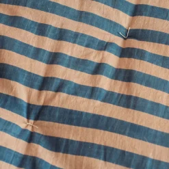 Graham & Green Seat Pads & Bed Rolls|Seat Pads & Bed Rolls<Blue Candy Stripe Small Seat Mat